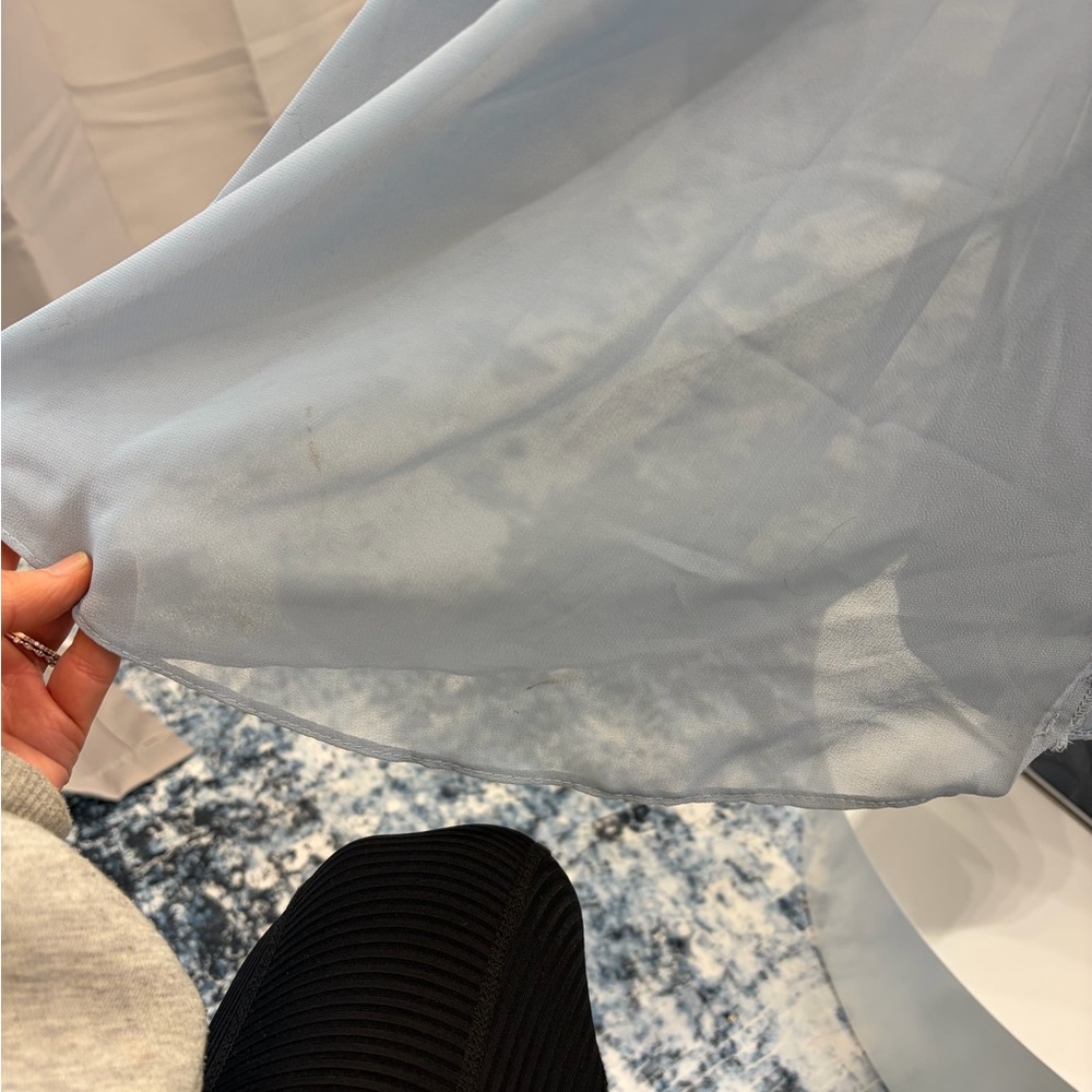 Azazie Light Blue Maxi Dress - Picture 10 of 11